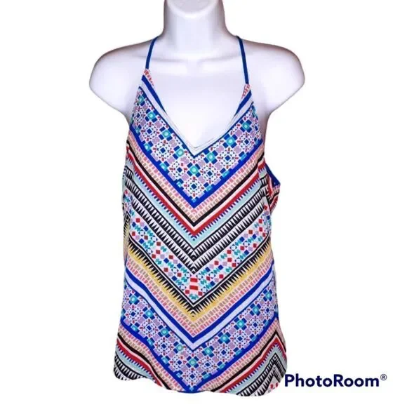 Aztec Print Tank Top - Picture 1 of 4